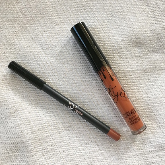 Kylie Cosmetics Other - Kylie Cosmetics Lip Kit Pumpkin